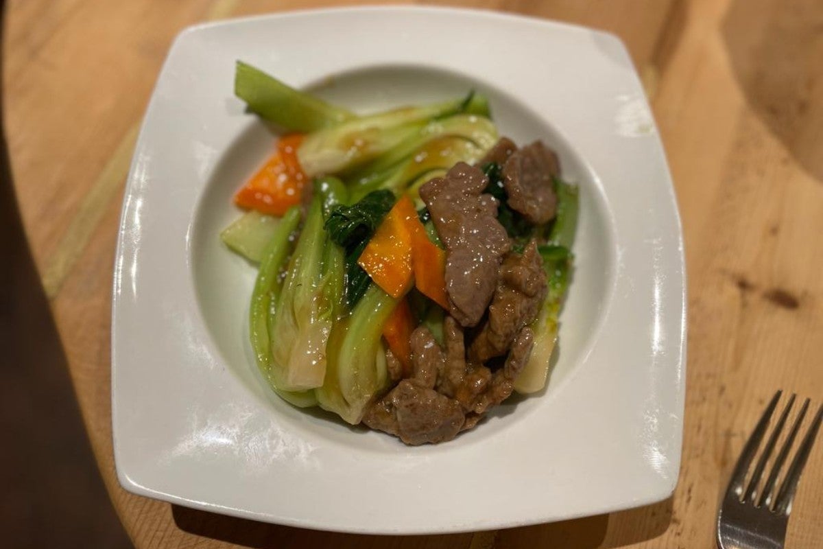 Beef with Pak Choi