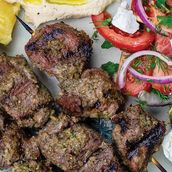 Lamb Kebab Platter