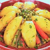 Meat Tajine with vegetables