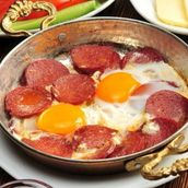 Peperoni With Egg