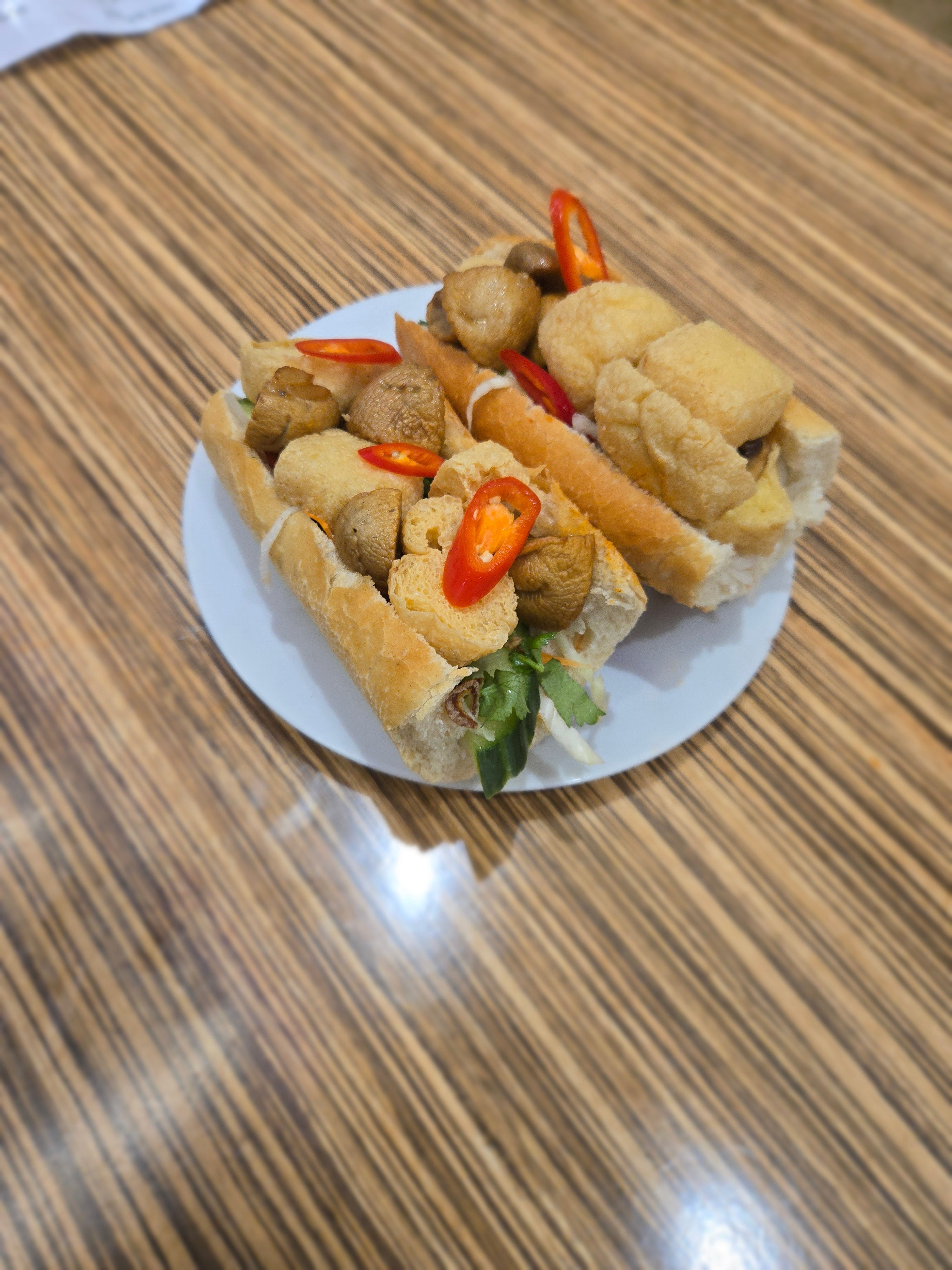 Deep Fried Tofu & Mushrooms