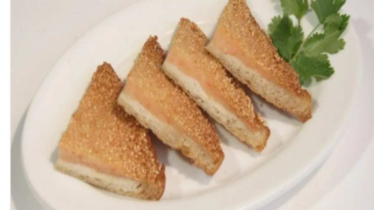 Sesame Prawns on Toast