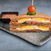 Turkey And Egg Sandwich