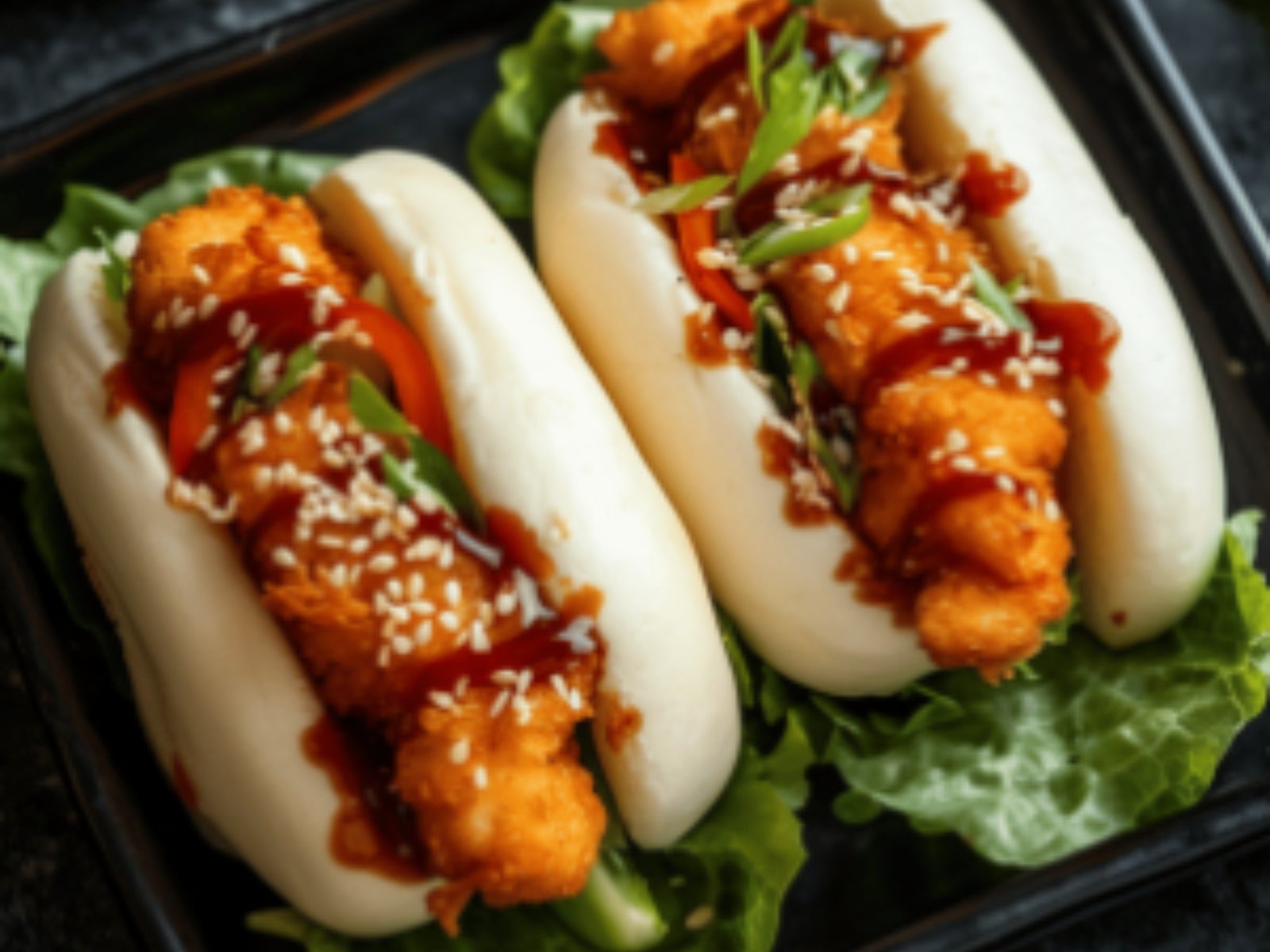 Crunchy Prawn Bao Bun 2 pieces