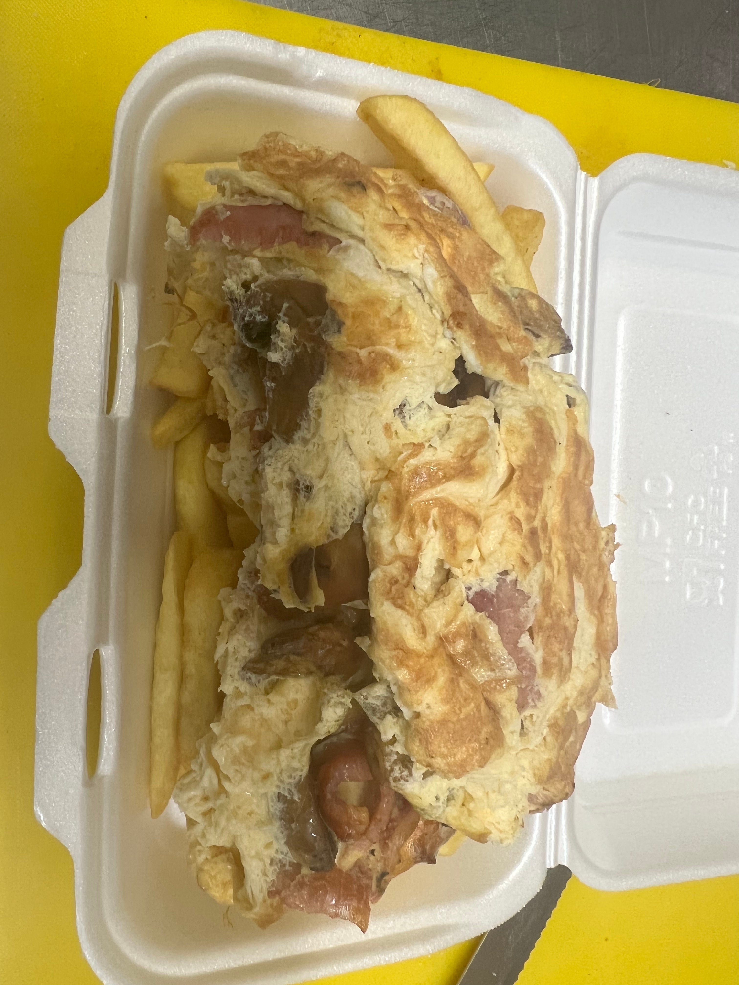 Breakfast omelette