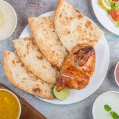Half Grilled Chicken Without Rice