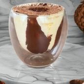 Cocoa affogato