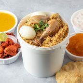 Family Pack Bucket Chicken Biryani And 65 Combo - Serves 7