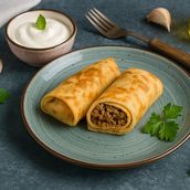 Blini With Meat