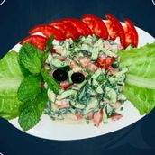  Palestenian Salad 