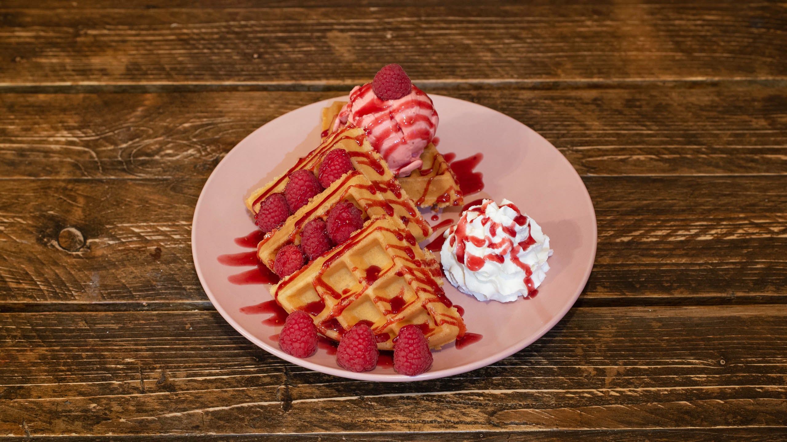 Rani Raspberry American Waffle