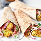 Tandoori Chicken Wrap
