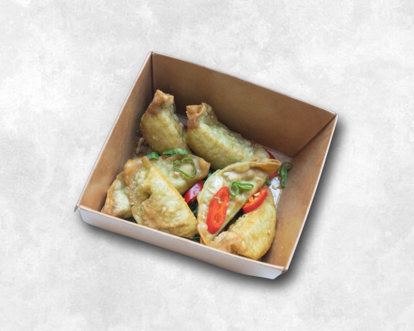 Spinach Vegetable Gyoza (6 Pieces)ほうれん草野菜餃子