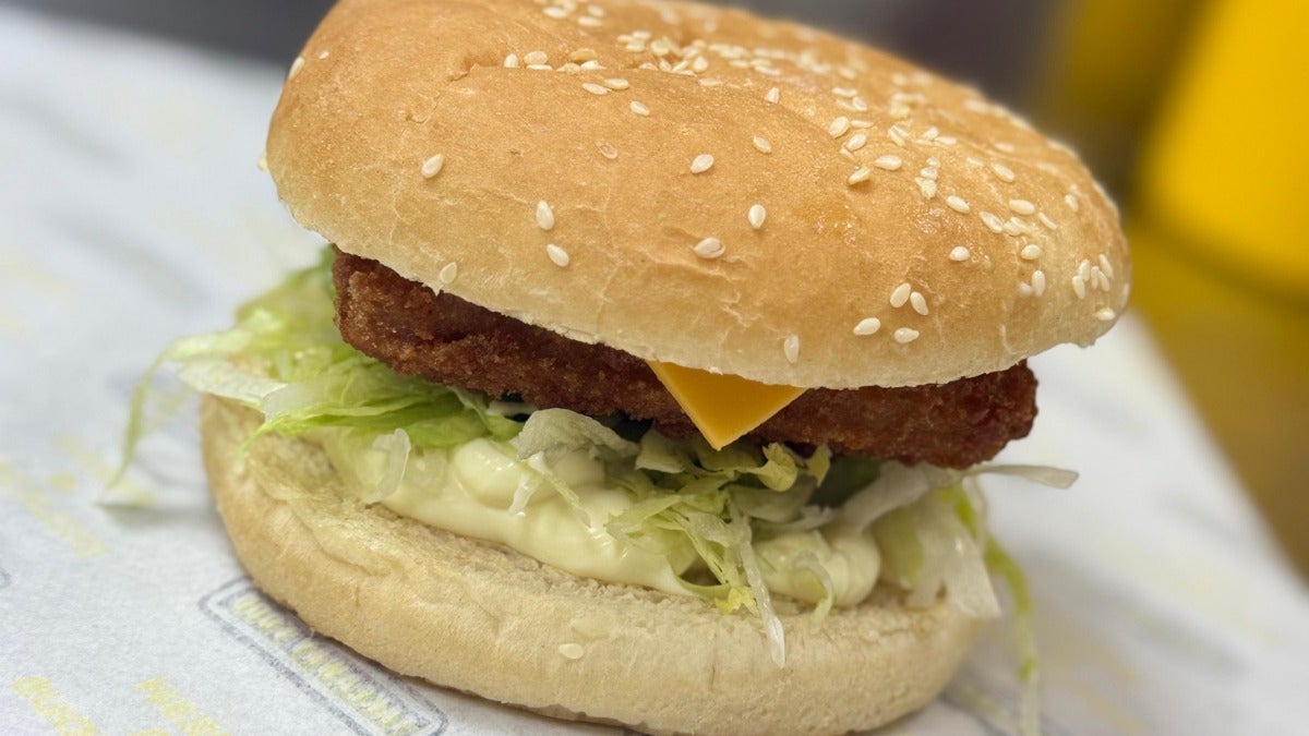 Fish Burger Meal