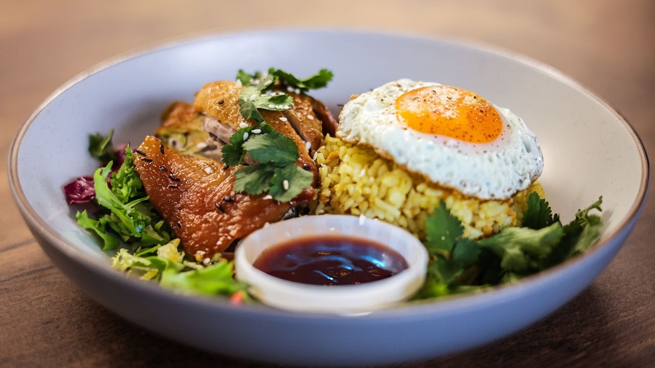 Roast Duck Rice Bowl