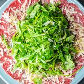 Beef And Arugula Carpaccio