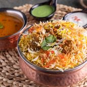 Meat Biryani