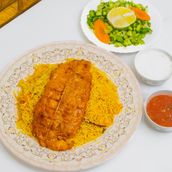 Hamour Fish Pulao With Bukhari Rice