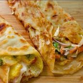 Chicken Egg Mix Poratha
