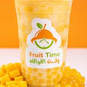 Mango Milk Boba Tea