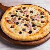 Capricciosa pizza LARGE 12 INCH