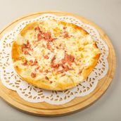 Manoushe cheese Mortadella