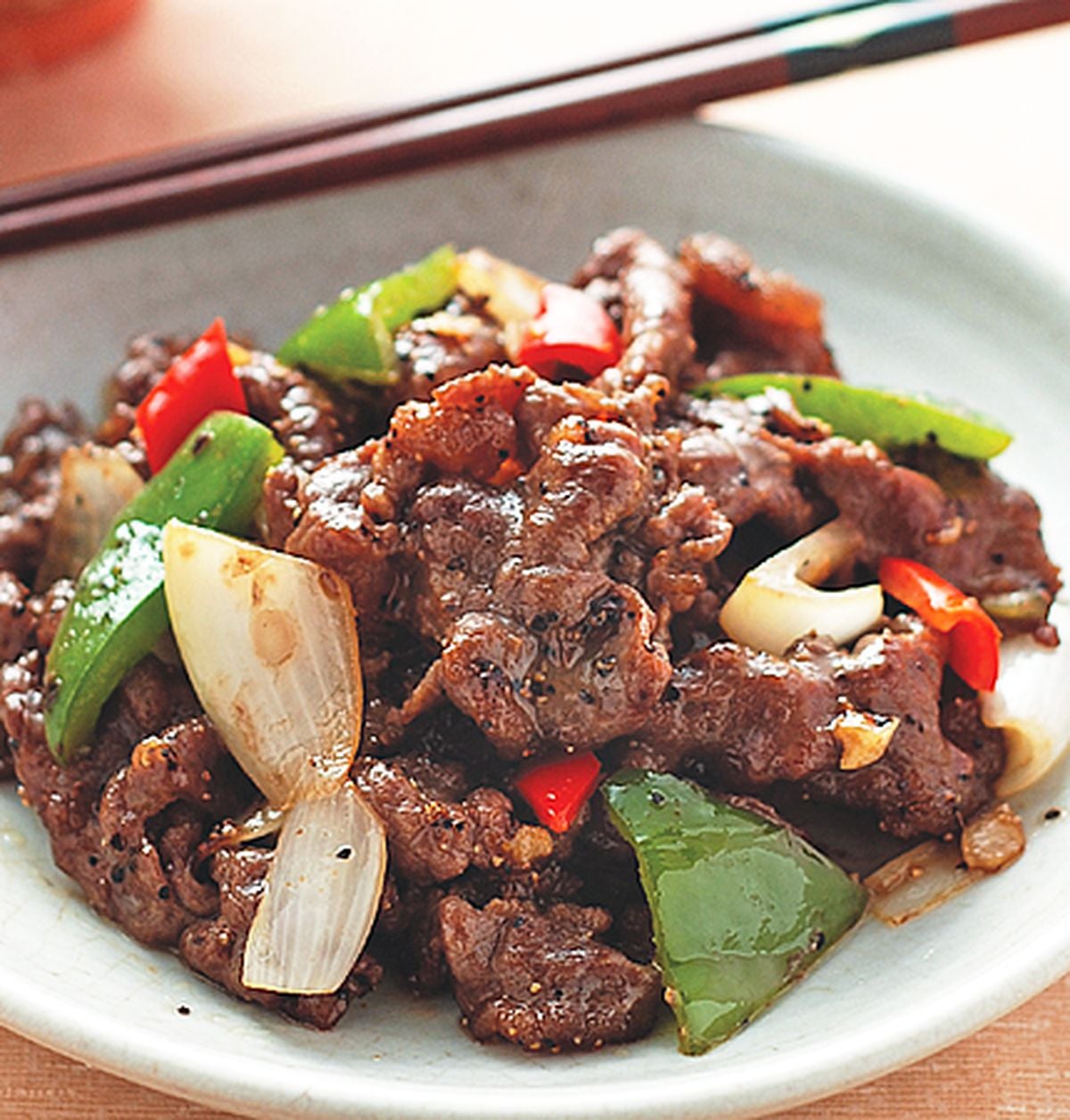 黑椒羊 Lamb in Black Pepper Sauce