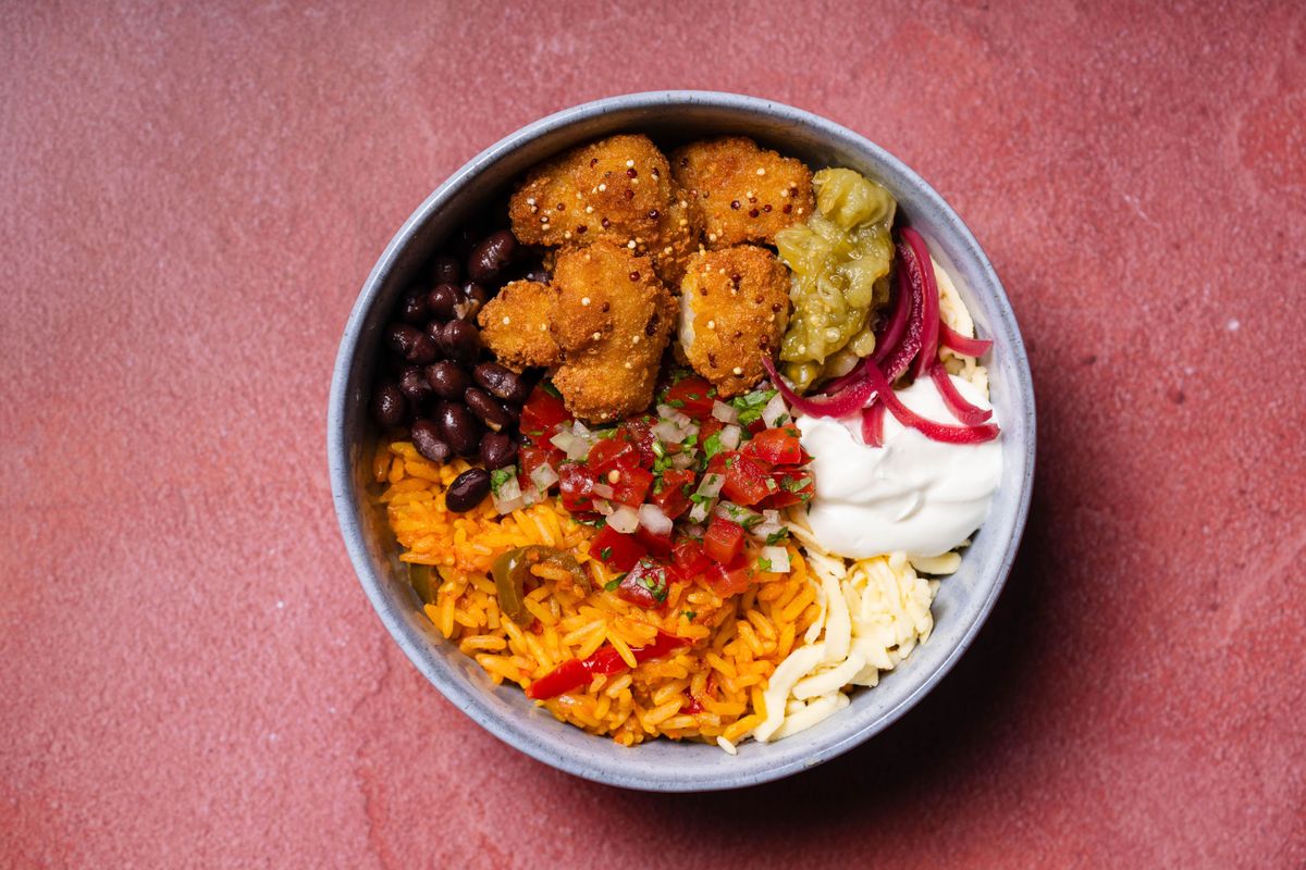Crispy Cauilflower Bowl (v)
