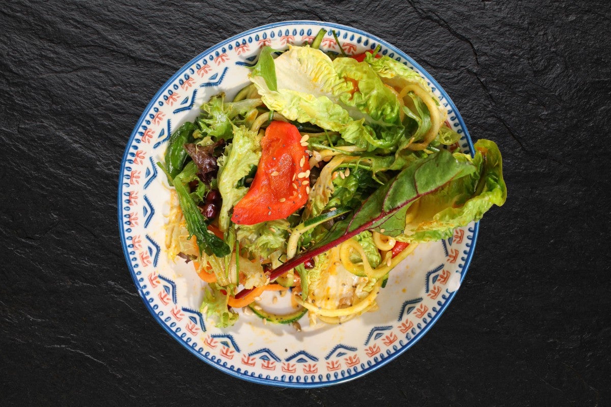 Mixed Leaf Salad with Mustard Vinaigrette