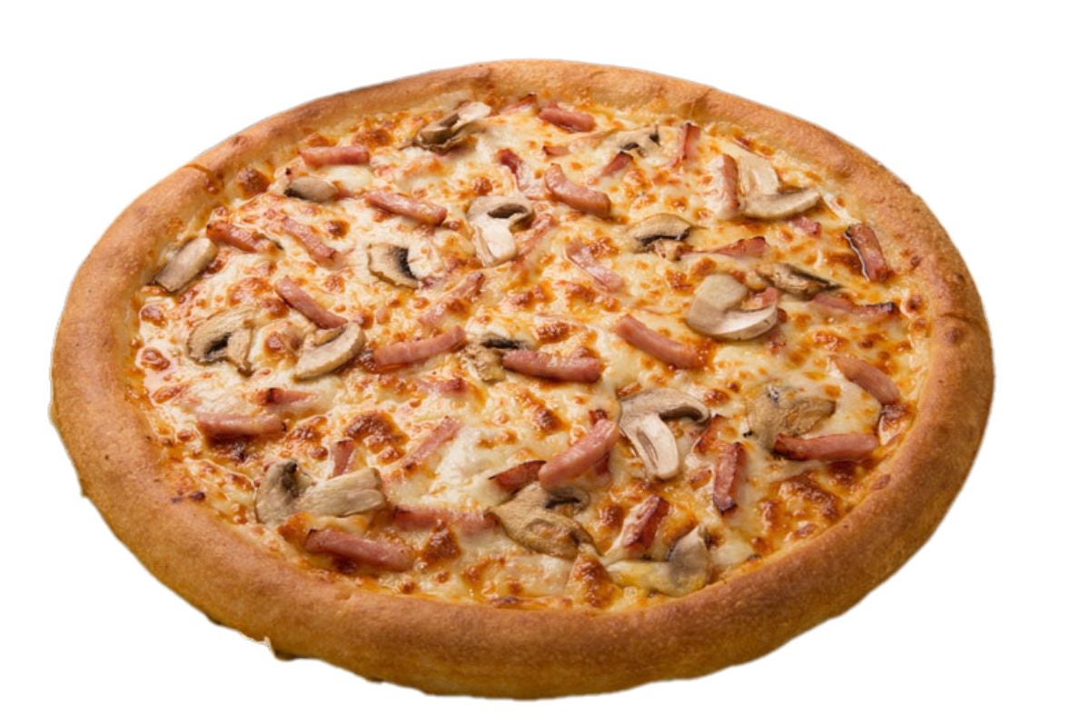 Ham and Mushroom Pizza