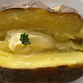Baked Potatoes With Butter