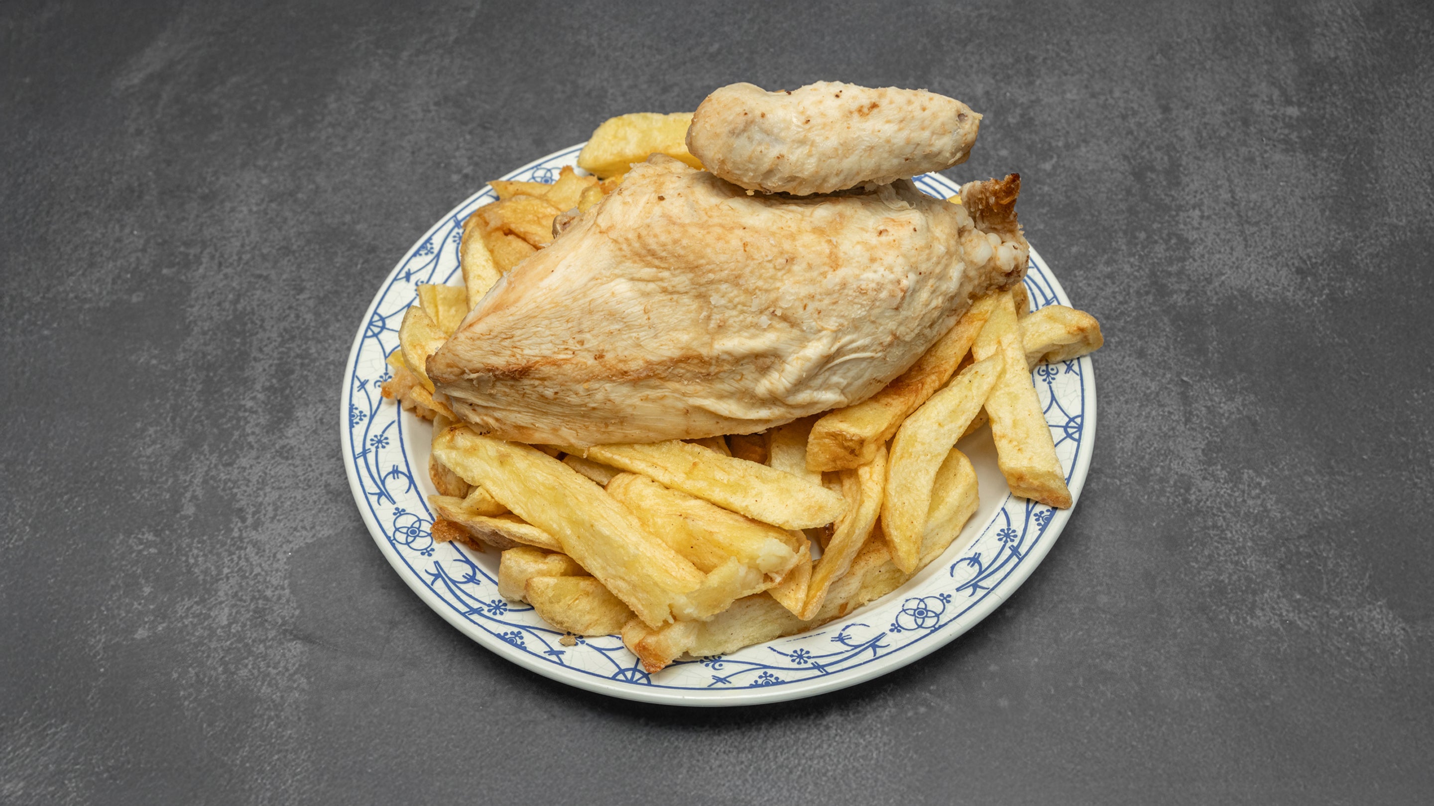 1/4 Chicken and Chips