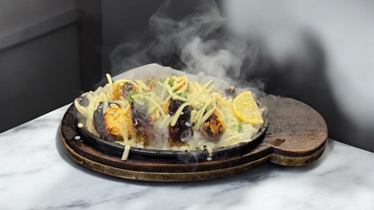 Stuffed Mushroom Sizzler