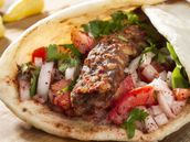 Kebab Sandwich With Tannour Bread