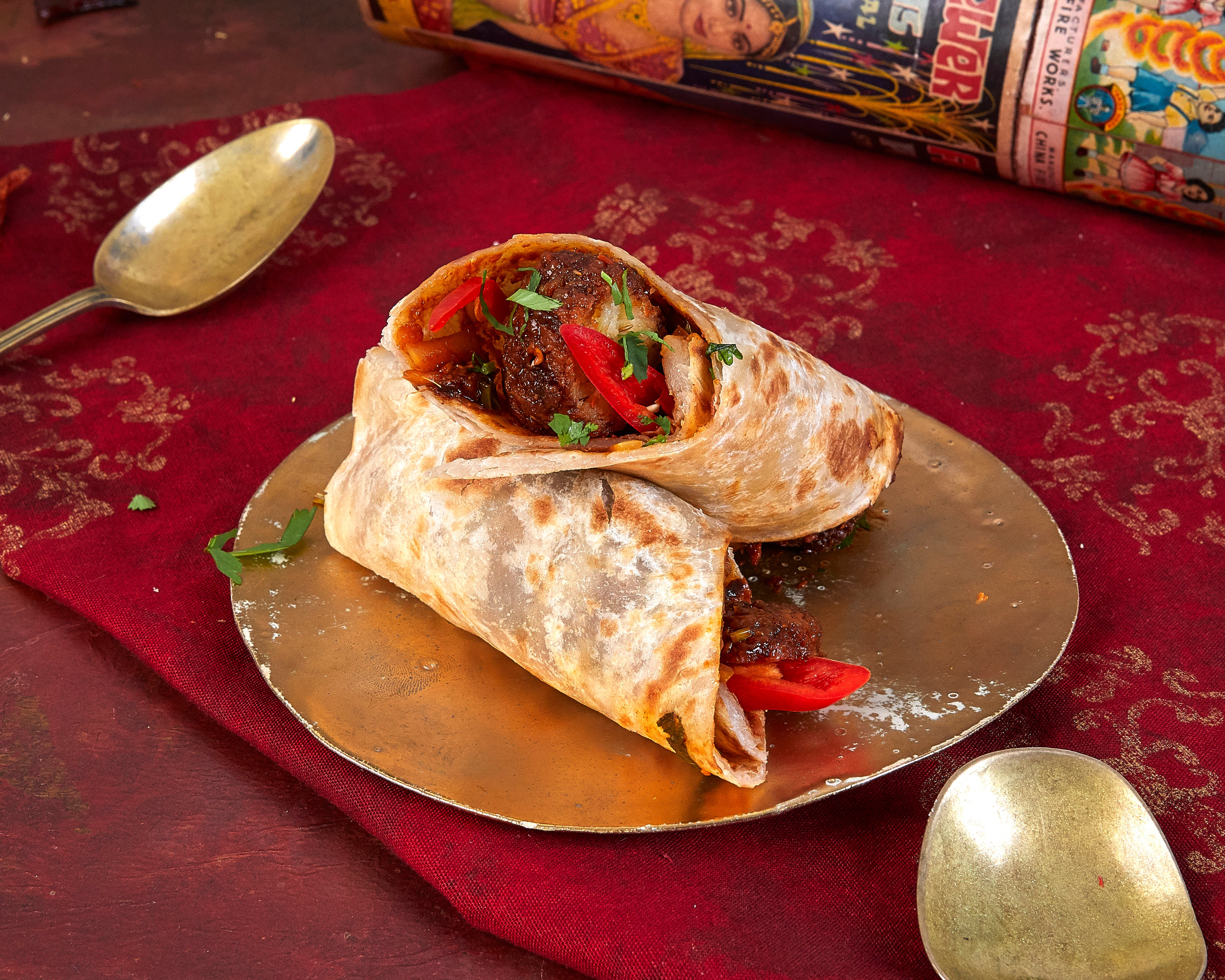 Vegetable Manchurian Frankie