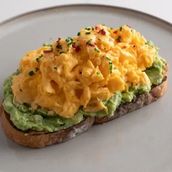 Scrambled Eggs Toast