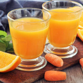 Orange with Carrot Juice