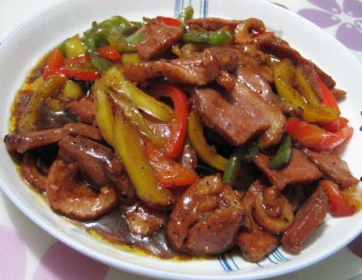 Roast Duck with Black Beans Sauce 豉椒烤鸭