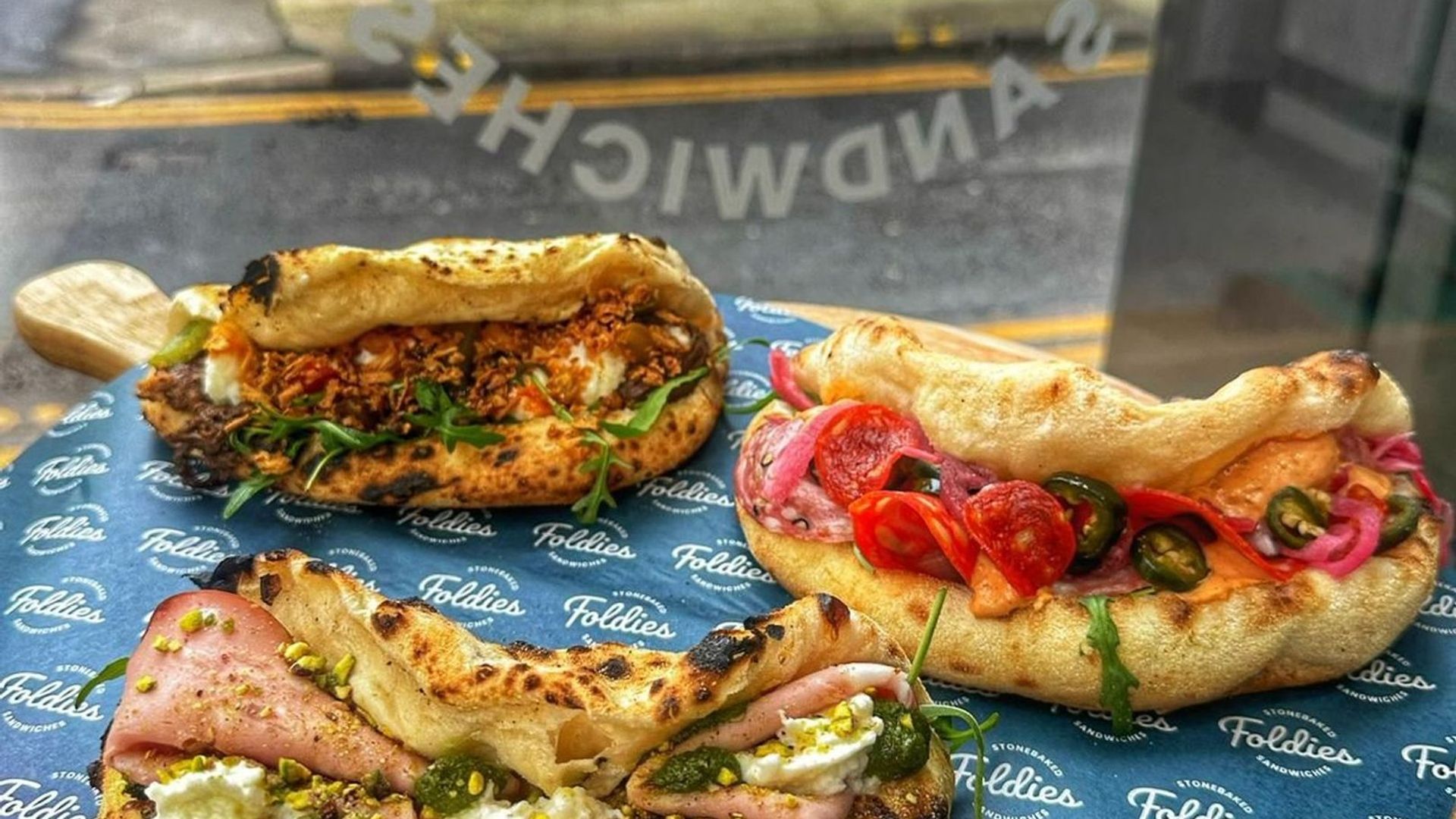 Foldies Stonebaked Sandwiches