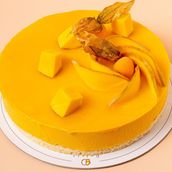 Mango Gelato Cake