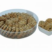 Biscuit Milk Crunchy With Semsem & Black Seeds 500 gm 