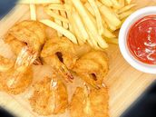Deep Fried Prawns