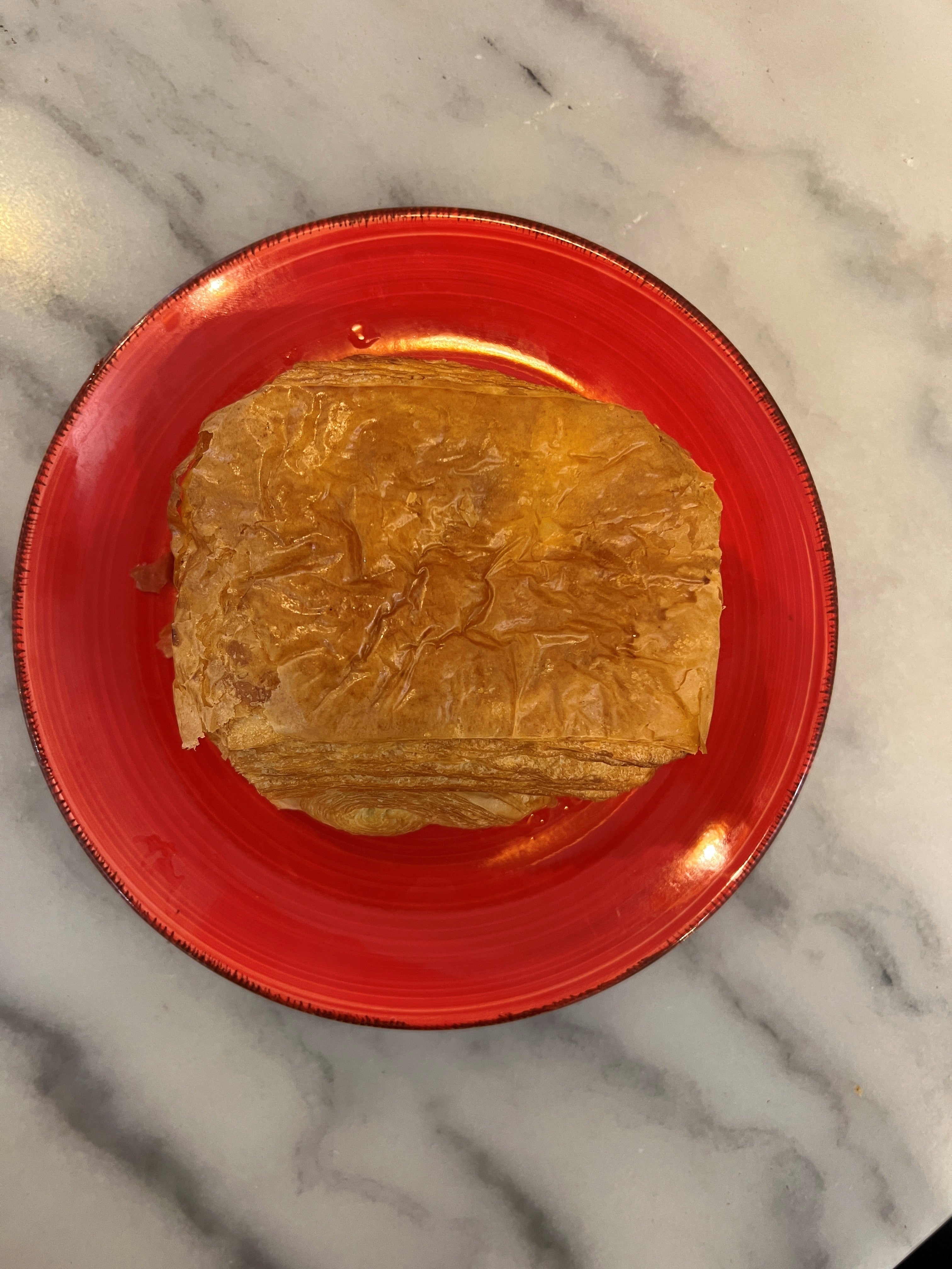 Almond croissant