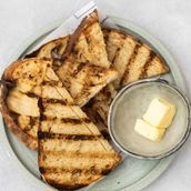 toast with butter