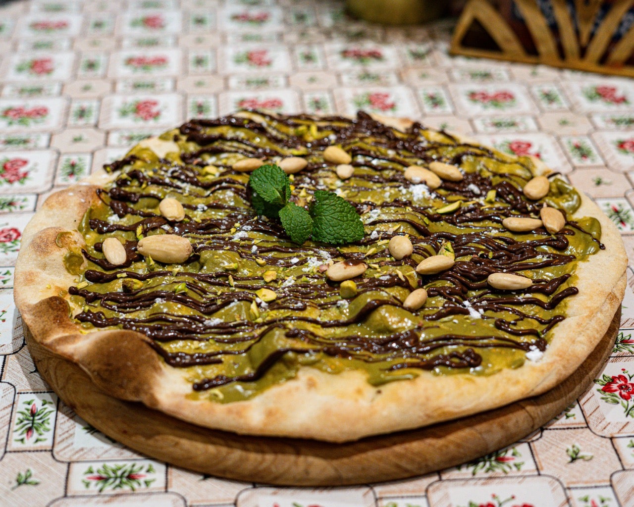 Nutella pizza
