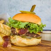 Beef And Bacon Burger