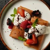 Pancakes with cottage cheese