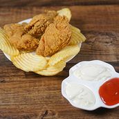 Single Meal-Broasted 3 pcs