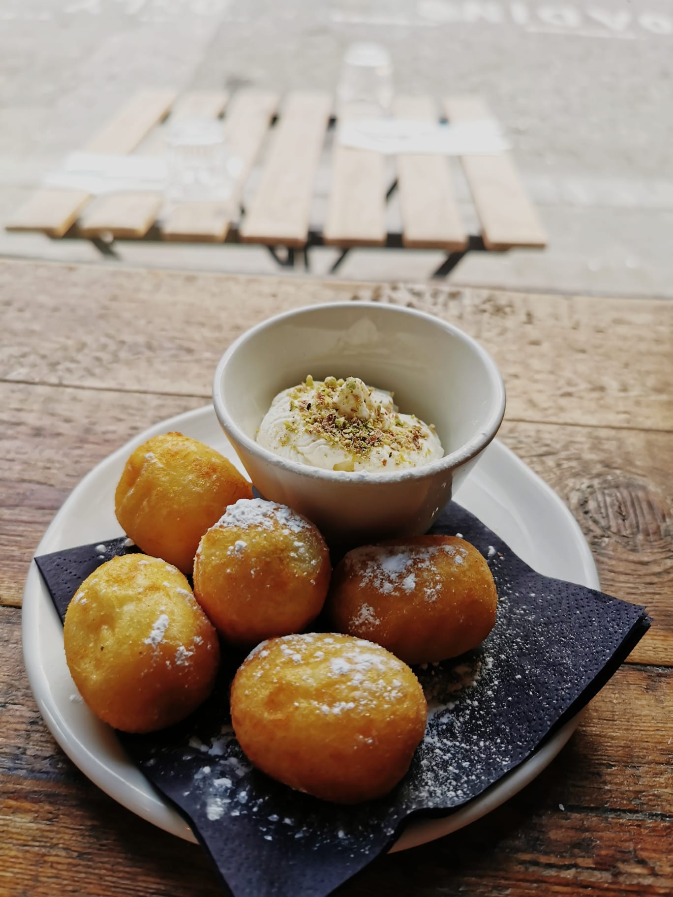 Pistachio Doughnuts