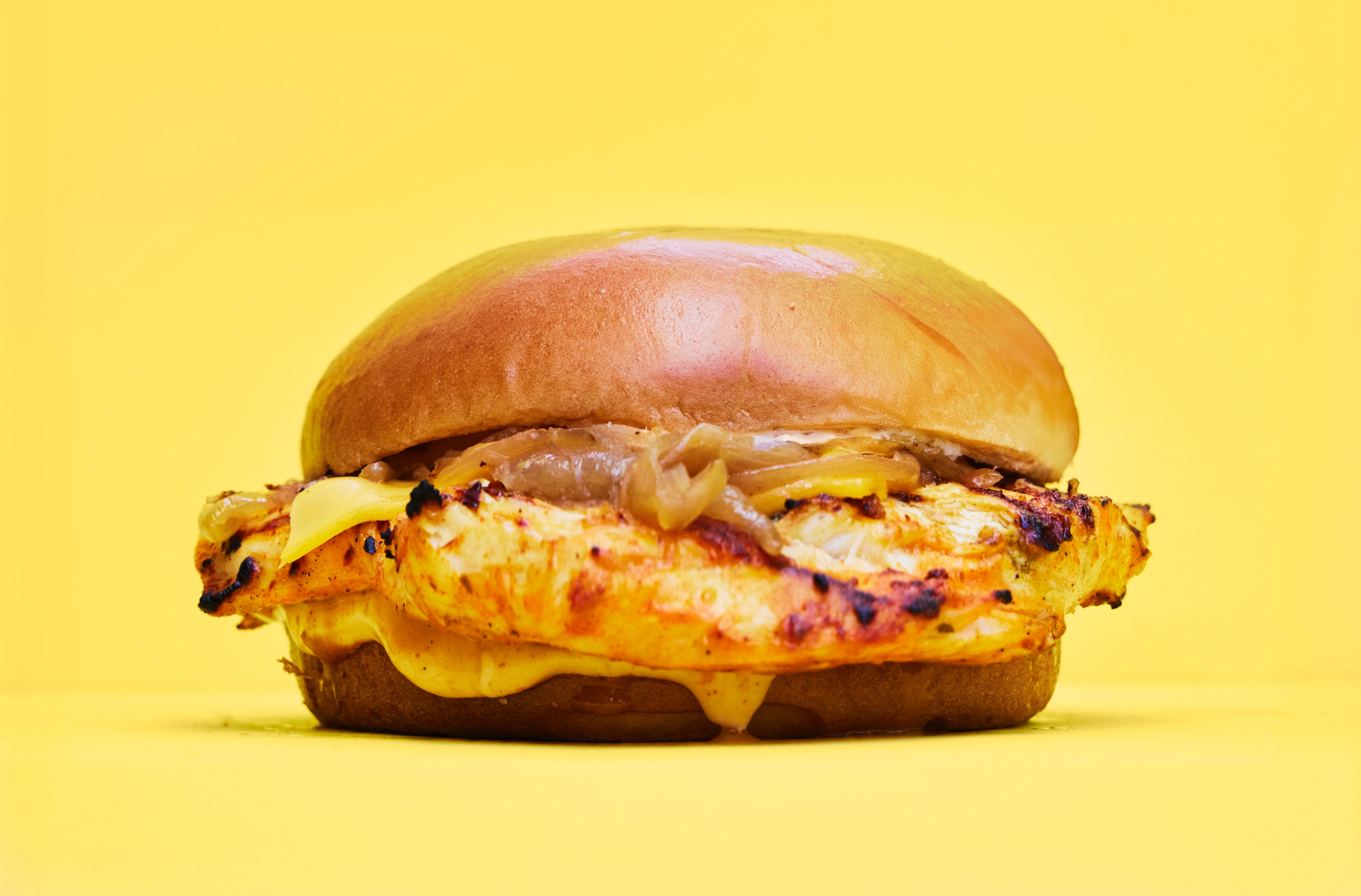 Grilled Peri Peri Burger